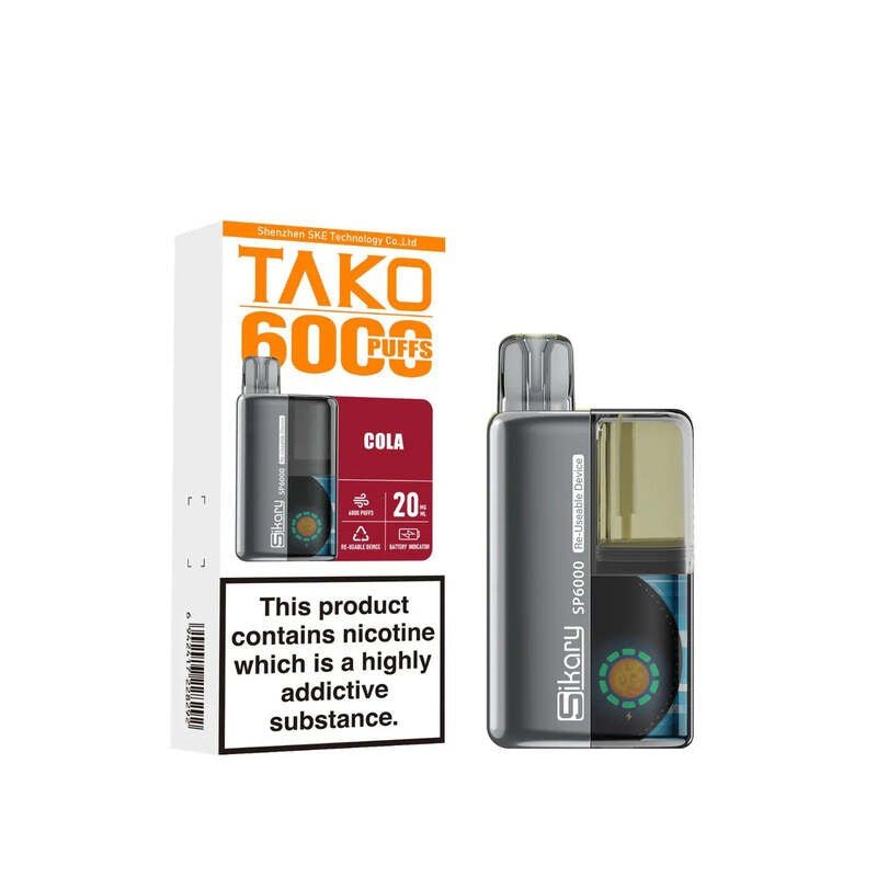 SKE Sikary TAKO SP6000 Prefilled Pod Kit - Power Vape Shop