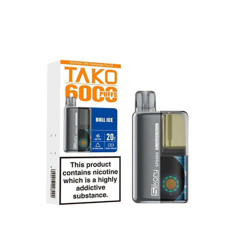 SKE Sikary TAKO SP6000 Prefilled Pod Kit - Power Vape Shop