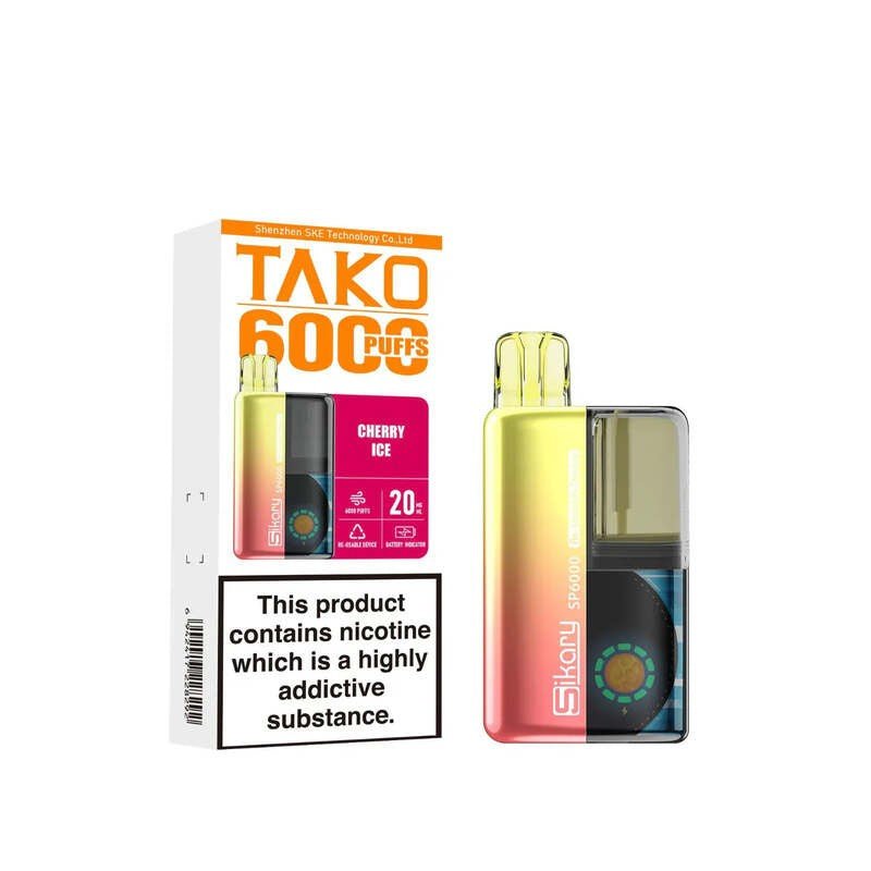 SKE Sikary TAKO SP6000 Prefilled Pod Kit - Power Vape Shop