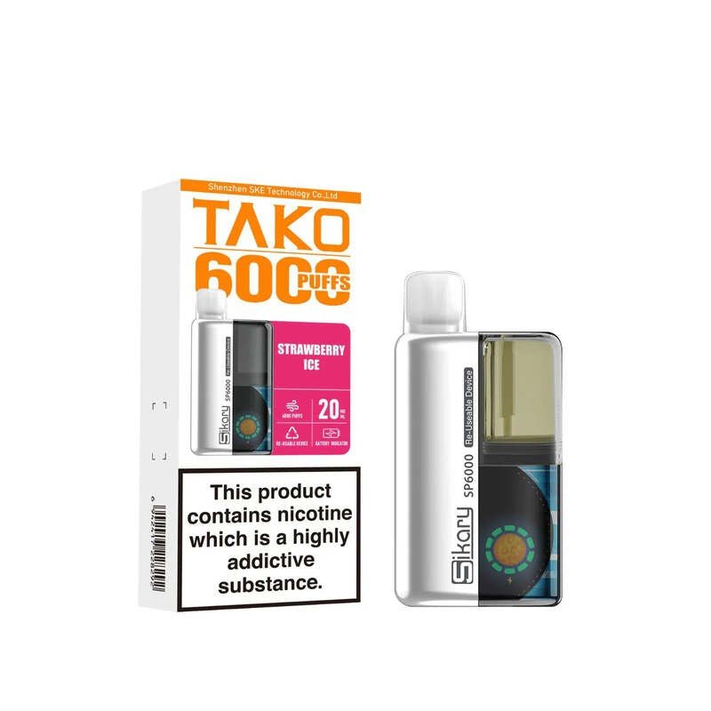 SKE Sikary TAKO SP6000 Prefilled Pod Kit - Power Vape Shop