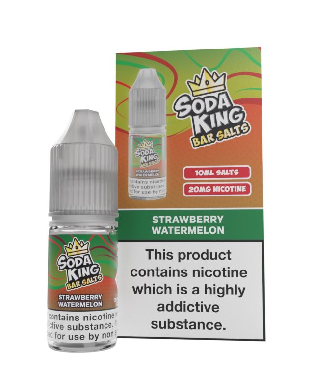 Soda King Nic Salt 10ml E-Liquid Box of 10 Soda King Nic Salt 10ml E-Liquid Box of 10