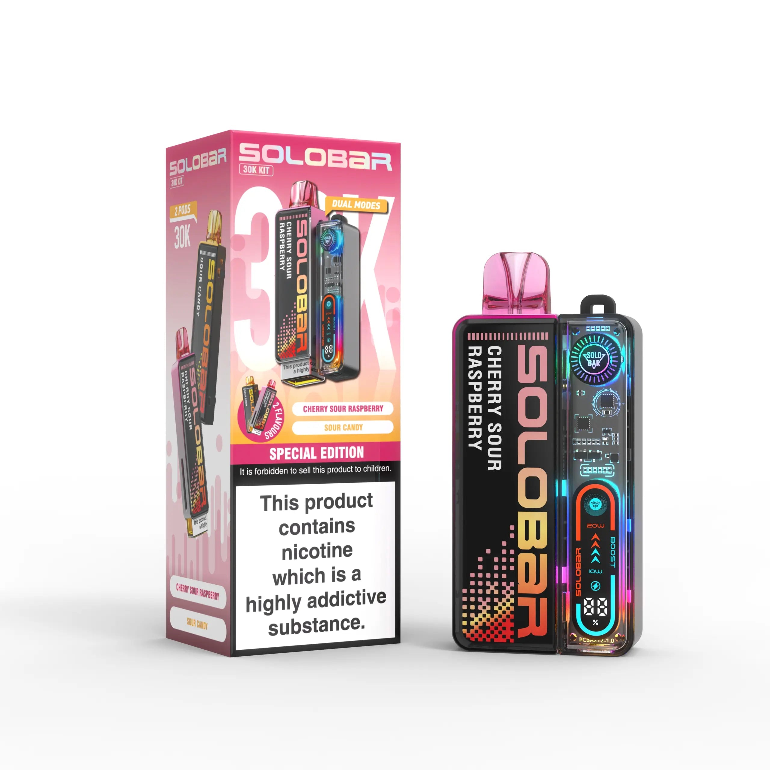Solo Bar Boost 30K Prefilled Vape Kit - Power Vape Shop