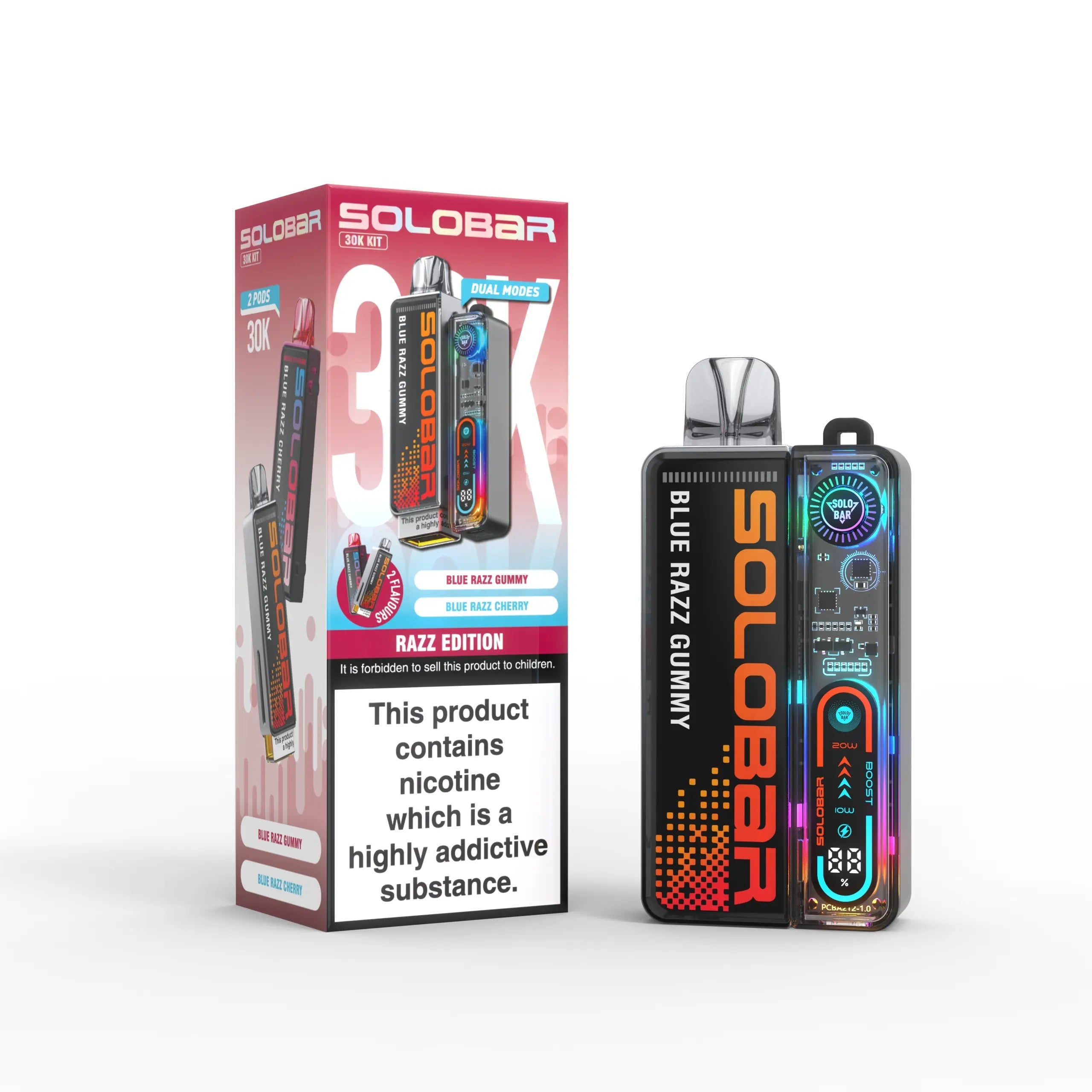 Solo Bar Boost 30K Prefilled Vape Kit - Power Vape Shop