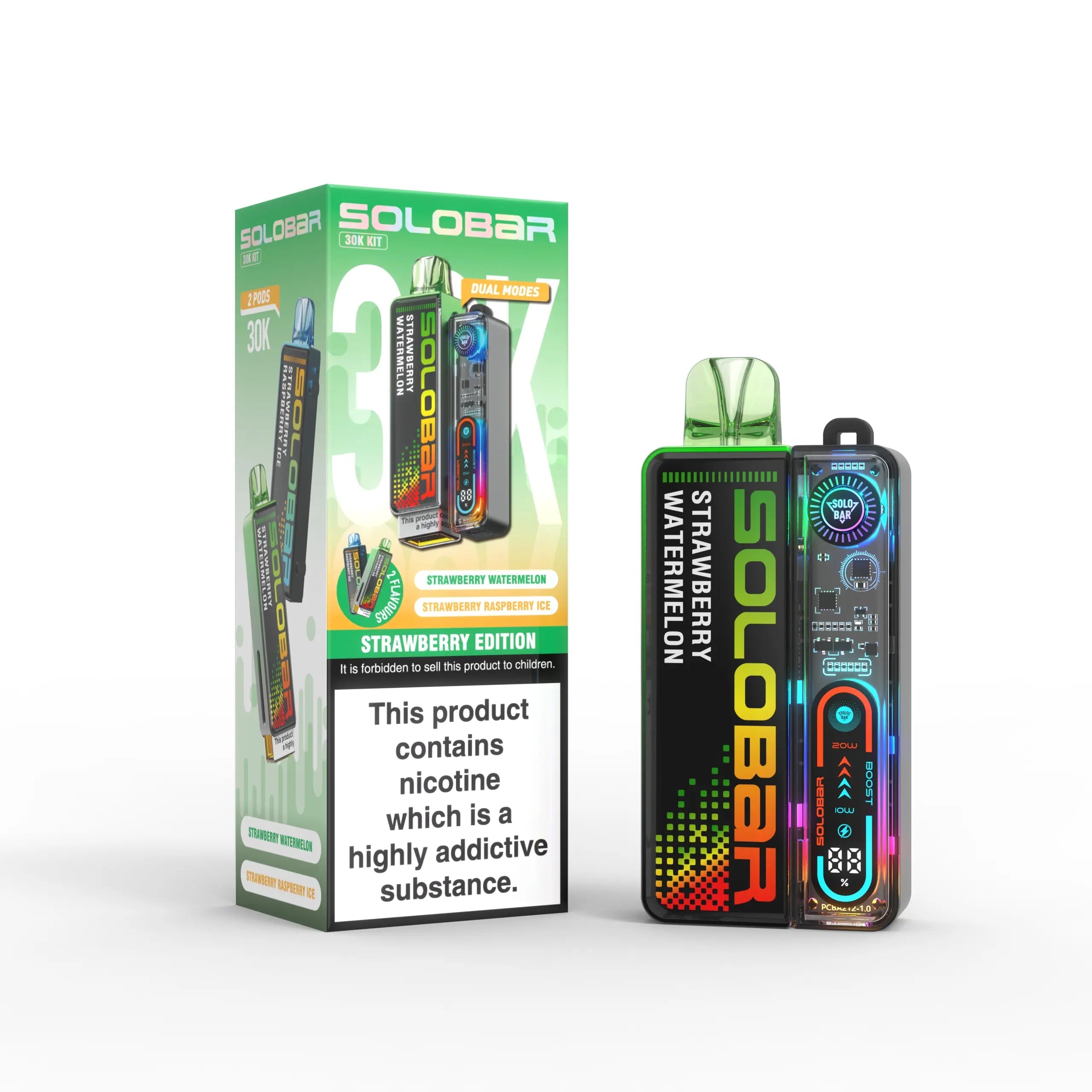 Solo Bar Boost 30K Prefilled Vape Kit - Power Vape Shop