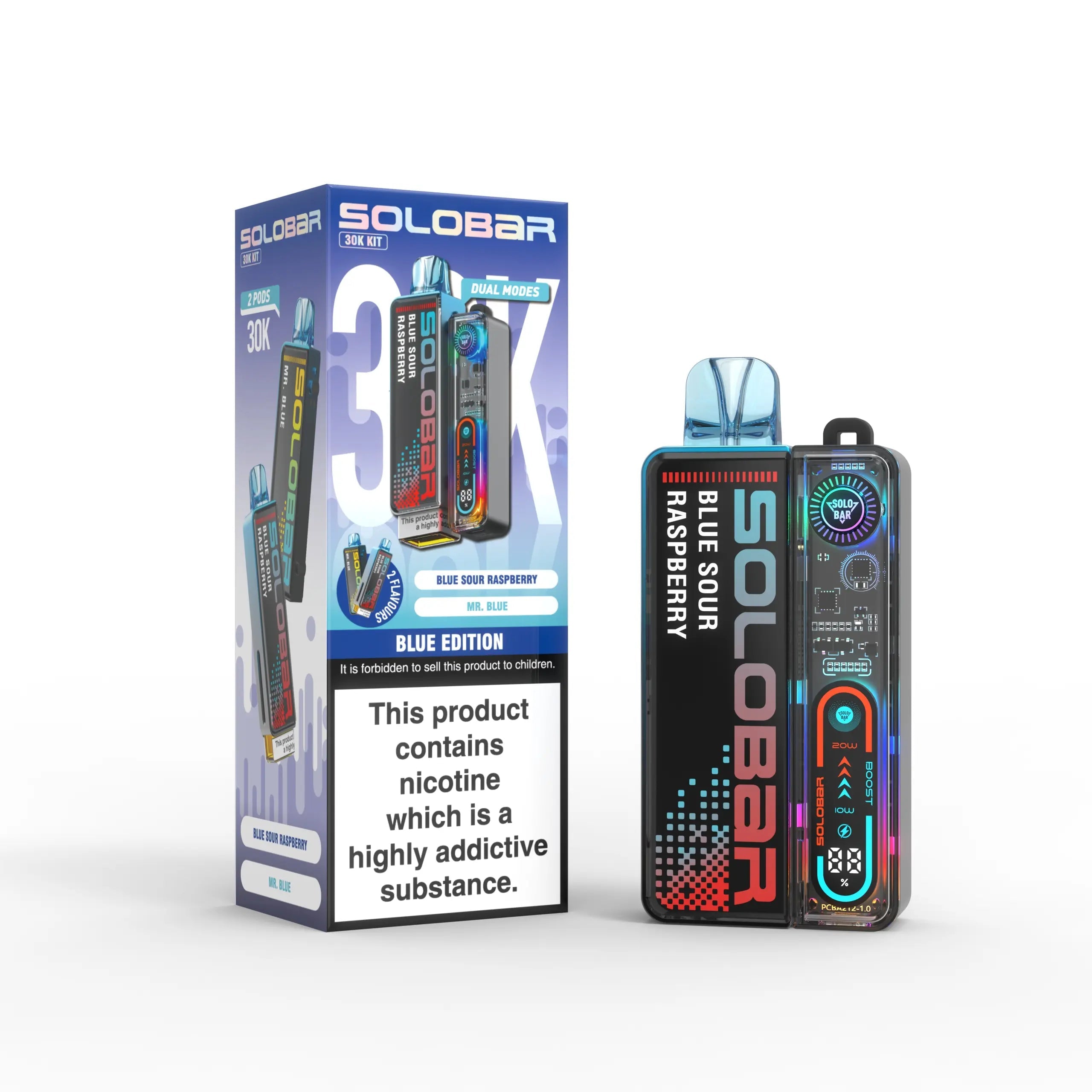 Solo Bar Boost 30K Prefilled Vape Kit - Power Vape Shop
