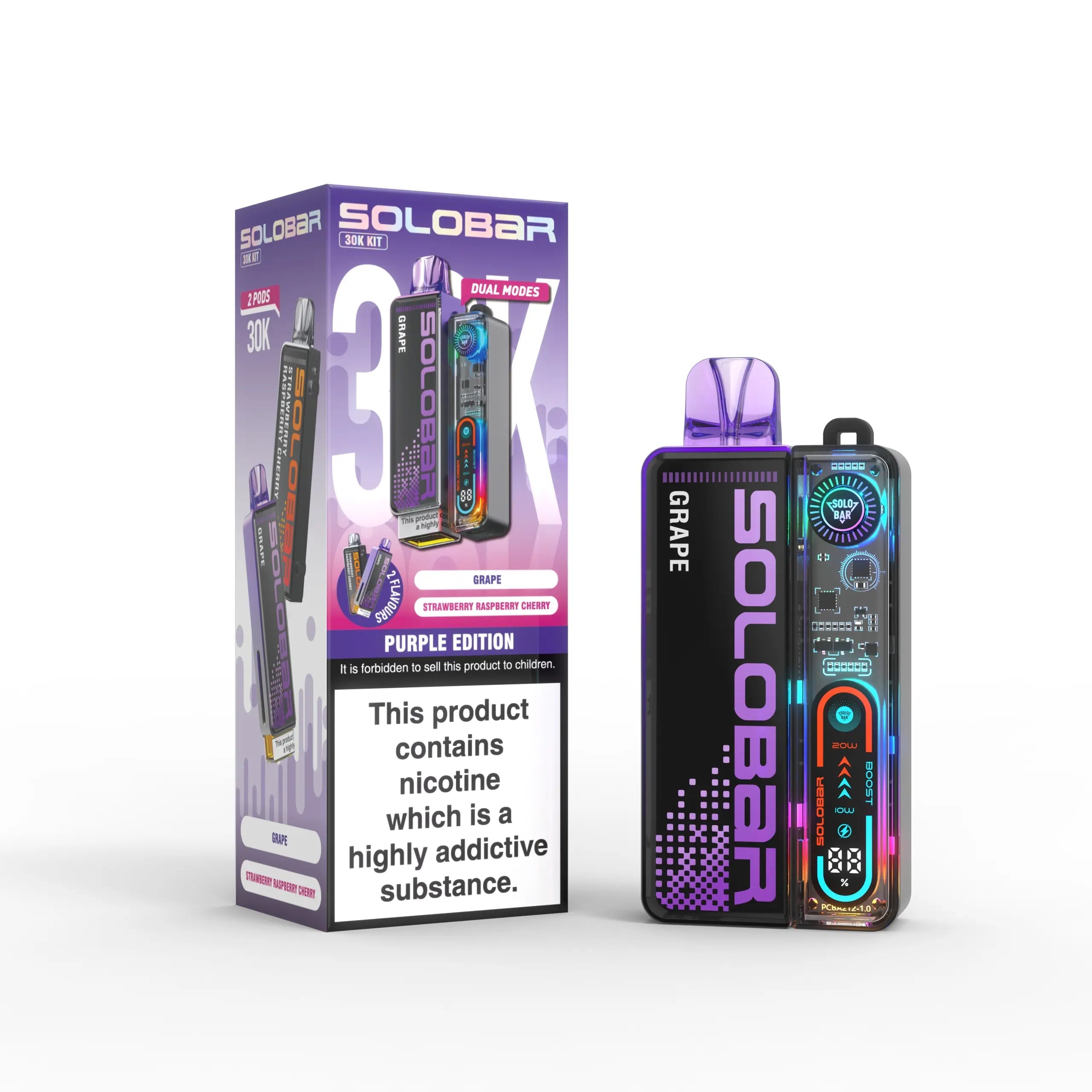 Solo Bar Boost 30K Prefilled Vape Kit - Power Vape Shop