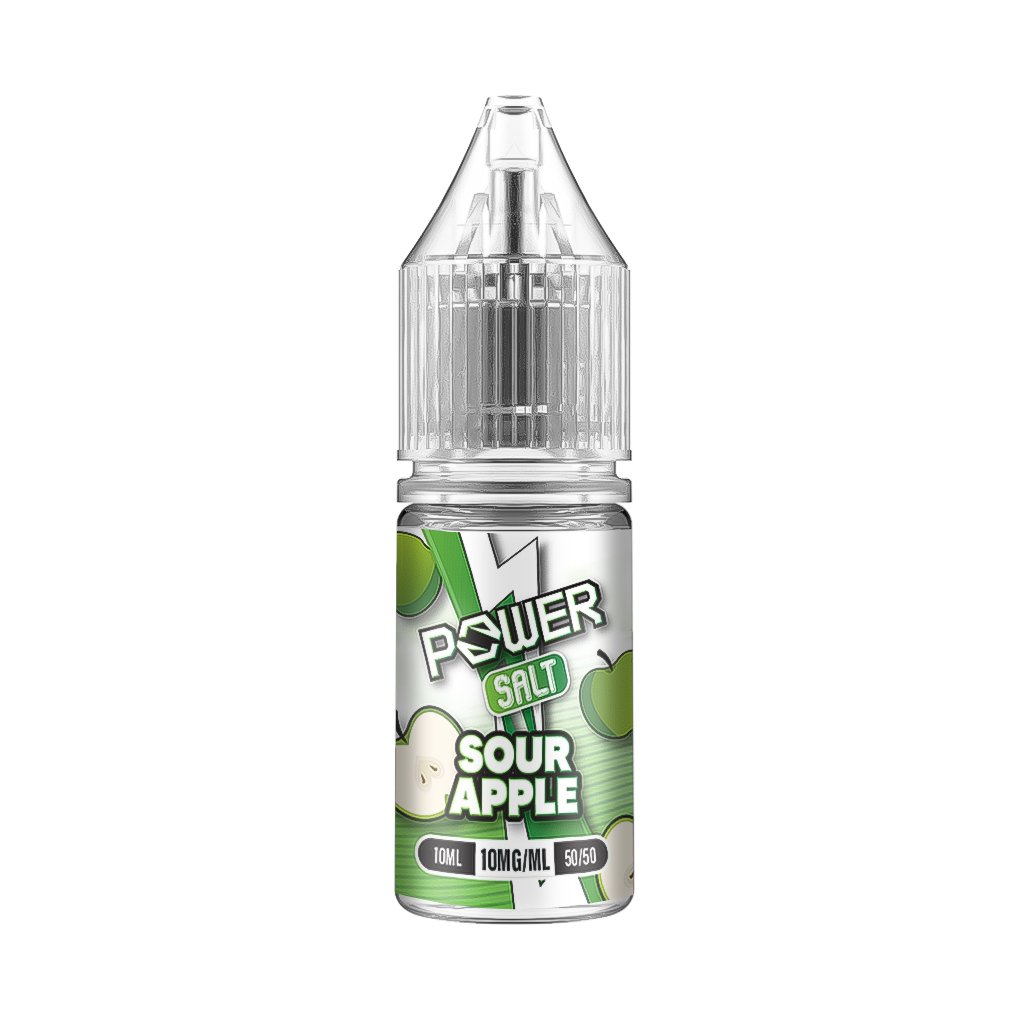 Sour Apple Nic Salt by Power - 10mg - Power Vape Shop