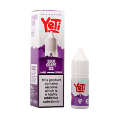 Sour Grape Ice Nic Salt E - Liquid by Yeti - Power Vape Shop