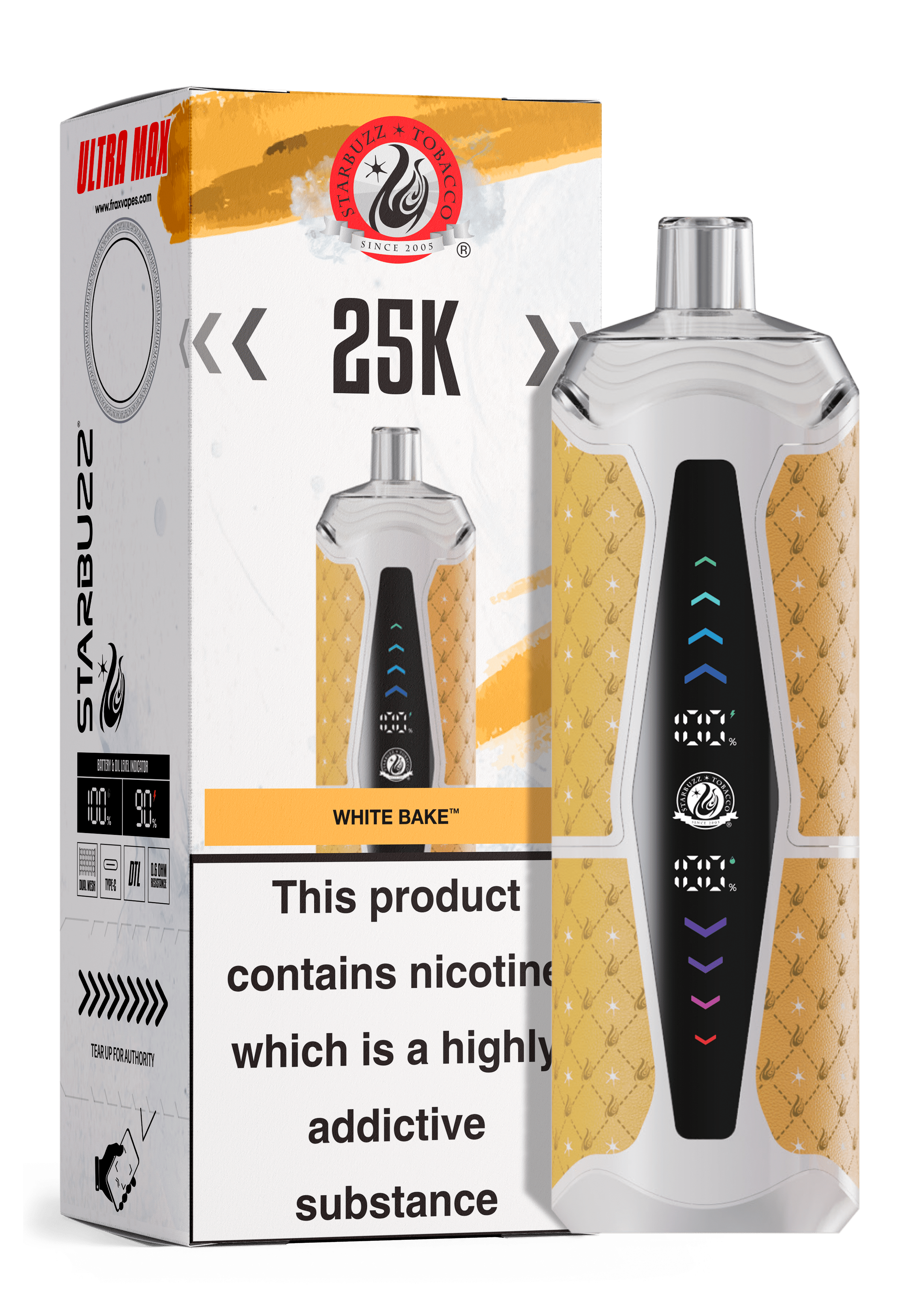 Starbuzz Ultra Max 25k Prefilled Pod Vape - Power Vape Shop