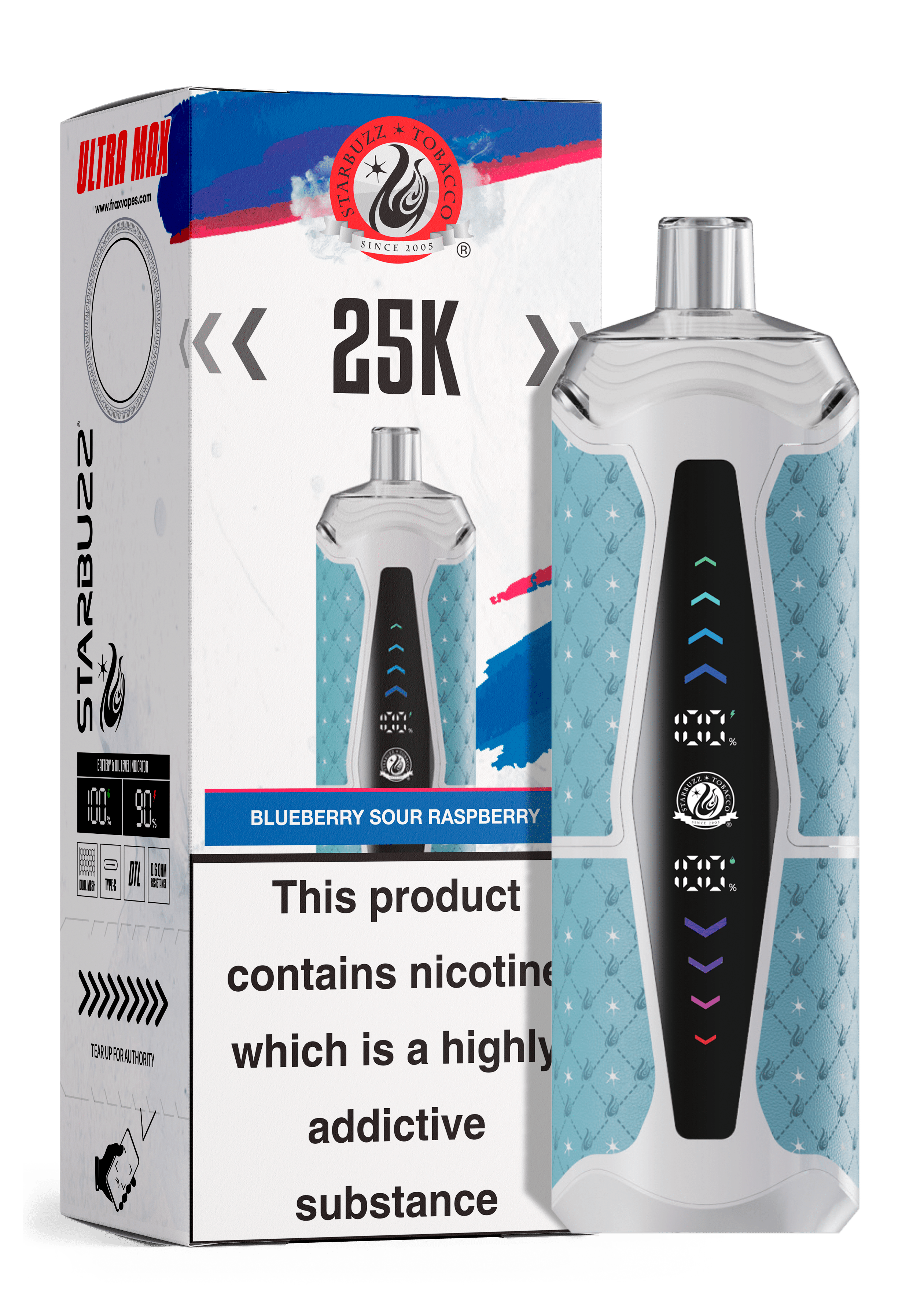 Starbuzz Ultra Max 25k Prefilled Pod Vape - Power Vape Shop
