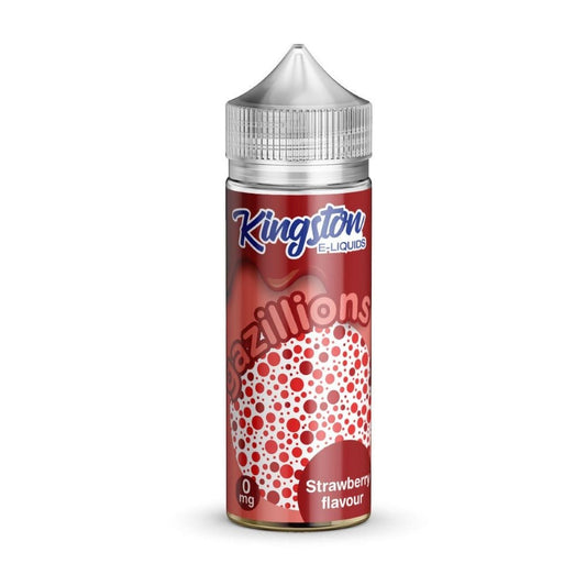 STRAWBERRY GAZILLIONS 100ML E LIQUID KINGSTON - Power Vape Shop
