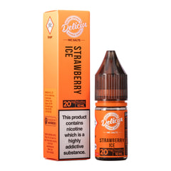 Strawberry Ice Nic Salt E - Liquid by Deliciu - Power Vape Shop