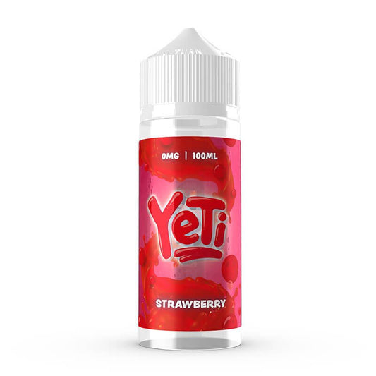 Strawberry No Ice by Yeti - Power Vape Shop