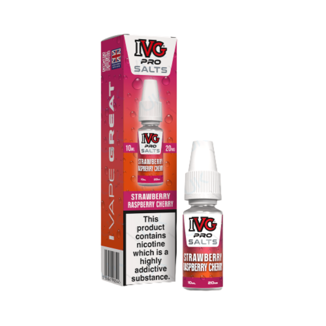 Strawberry Raspberry Cherry E-Liquid by IVG Pro Salts - Power Vape Shop