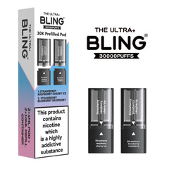 The Bling Ultra Plus 30k Replacement Pods - Power Vape Shop