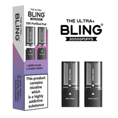 The Bling Ultra Plus 30k Replacement Pods - Power Vape Shop