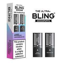 The Bling Ultra Plus 30k Replacement Pods - Power Vape Shop