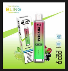 The Crystal Bling 6000 Disposable Vape | Big Puffs Device - Power Vape Shop