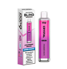 The Crystal Bling 6000 Disposable Vape | Big Puffs Device - Power Vape Shop