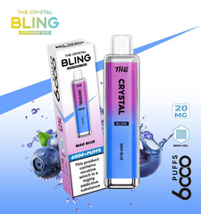 The Crystal Bling 6000 Disposable Vape | Big Puffs Device - Power Vape Shop