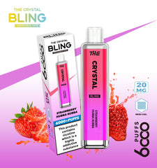 The Crystal Bling 6000 Disposable Vape | Big Puffs Device - Power Vape Shop