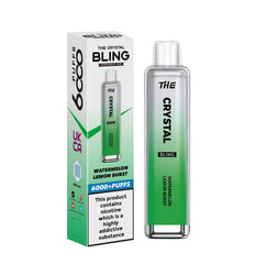 The Crystal Bling 6000 Disposable Vape | Big Puffs Device - Power Vape Shop