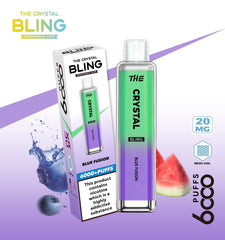 The Crystal Bling 6000 Disposable Vape | Big Puffs Device - Power Vape Shop