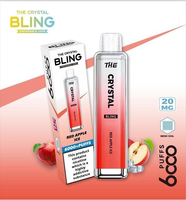 The Crystal Bling 6000 Disposable Vape | Big Puffs Device - Power Vape Shop