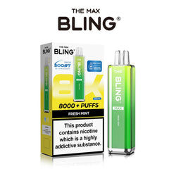 The Crystal Bling Max 8000 Preffilled Vape Kit Box of 5 - Power Vape Shop