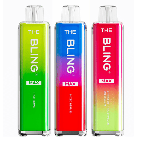 The Crystal Bling Max 8000 Preffilled Vape Kit Box of 5 - Power Vape Shop