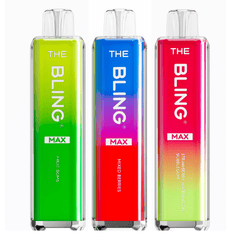 The Crystal Bling Max 8000 Preffilled Vape Kit Box of 5 - Power Vape Shop