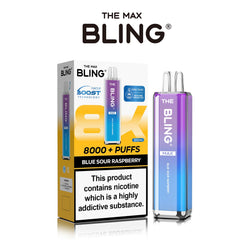 The Crystal Bling Max 8000 Preffilled Vape Kit Box of 5 - Power Vape Shop