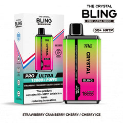 The Crystal Bling Pro Ultra 18000 Disposable Vape - Power Vape Shop