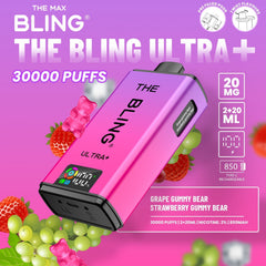 The Crystal Bling Ultra Plus 30k Prefilled Vape Kit Box of 5 - Power Vape Shop