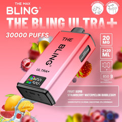 The Crystal Bling Ultra Plus 30k Prefilled Vape Kit Box of 5 - Power Vape Shop
