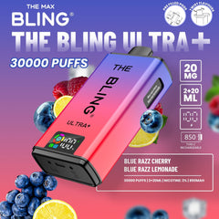 The Crystal Bling Ultra Plus 30k Prefilled Vape Kit Box of 5 - Power Vape Shop