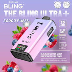 The Crystal Bling Ultra Plus 30k Prefilled Vape Kit Box of 5 - Power Vape Shop