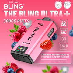 The Crystal Bling Ultra Plus 30k Prefilled Vape Kit Box of 5 - Power Vape Shop