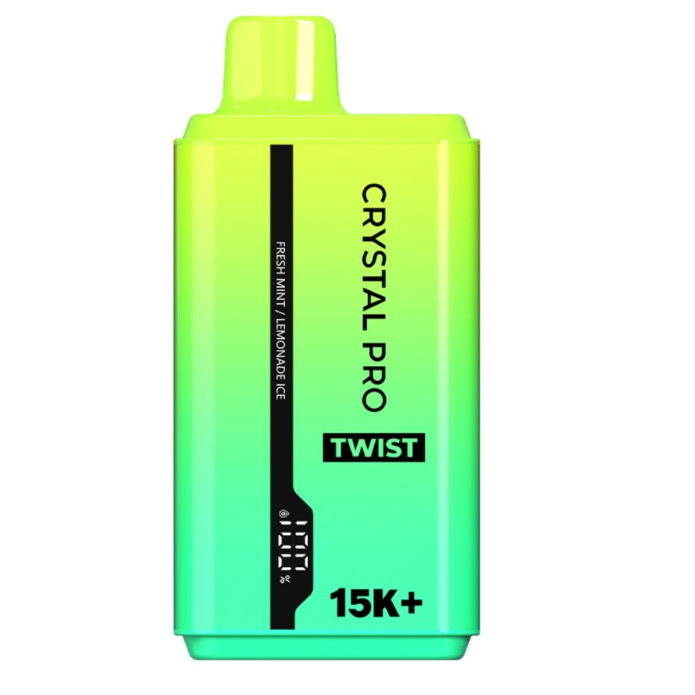 Crystal Pro Twist 15k | Adjustable Airflow with 15000 Puffs Crystal Pro Twist 15k | Adjustable Airflow with 15000 Puffs
