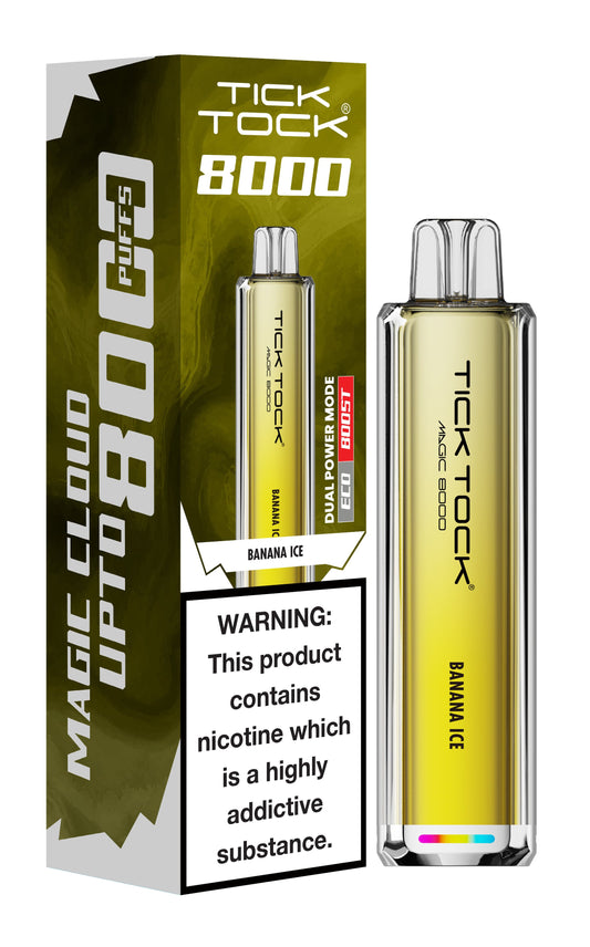 Tick Tock 8000 Puffs Disposable Vape - Power Vape Shop