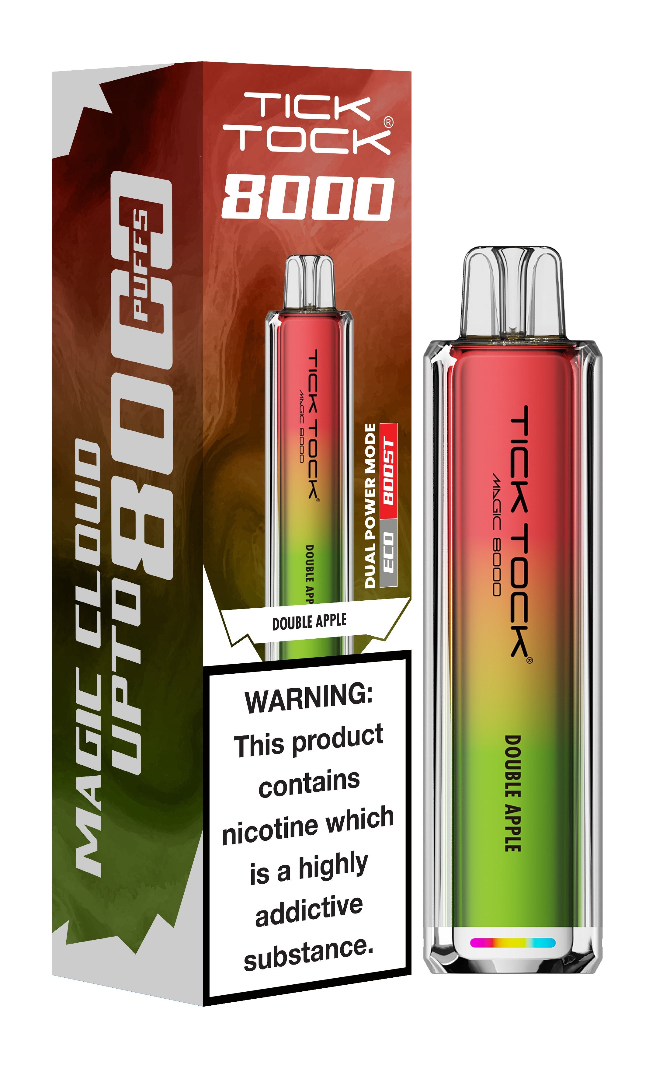 Tick Tock 8000 Puffs Disposable Vape Tick Tock 8000 Puffs Disposable Vape