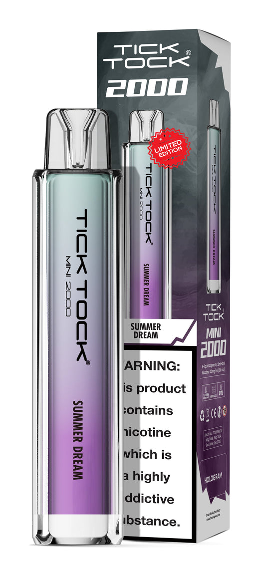 Tick Tock Mini 2000 Disposable Vape - Power Vape Shop