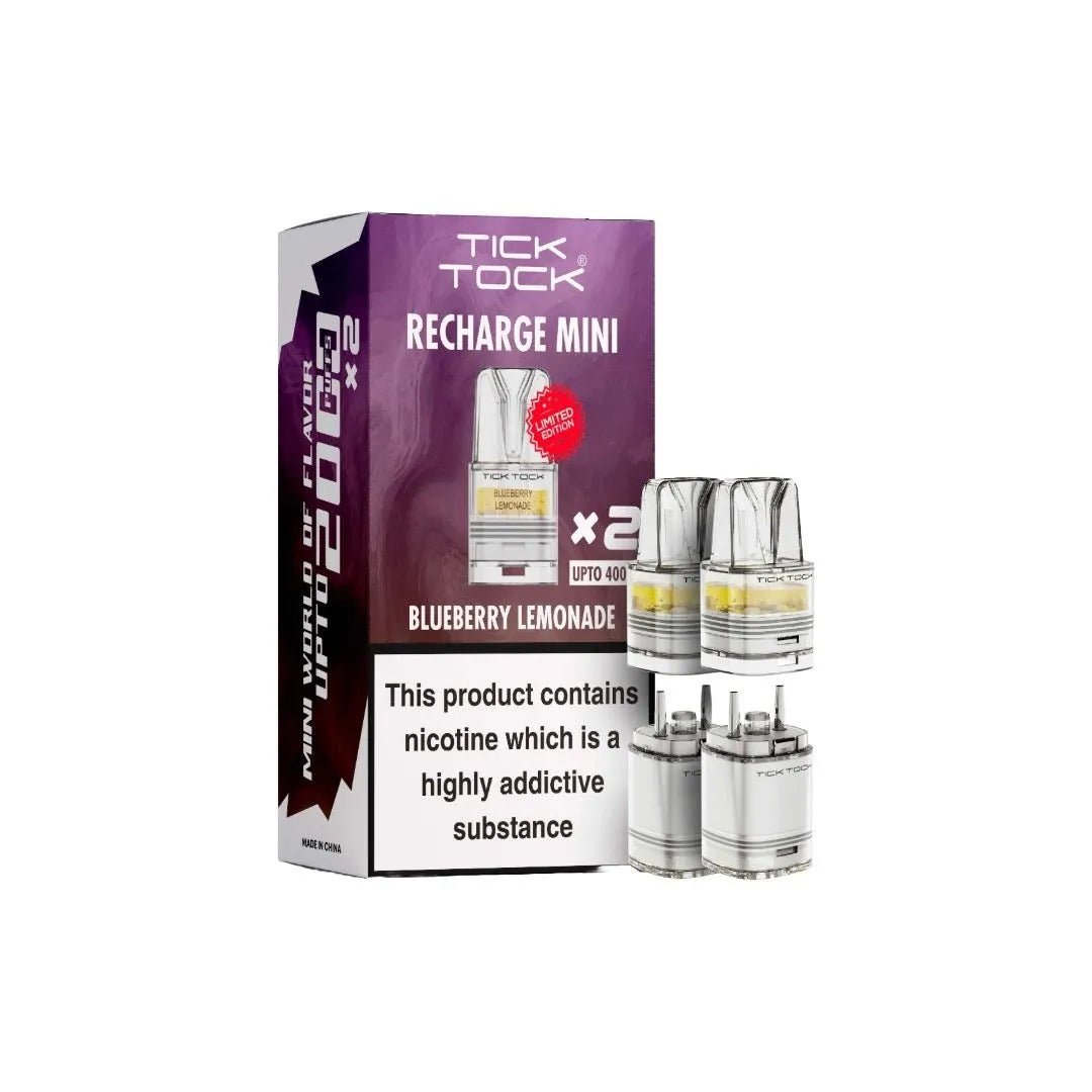 Tick Tock Mini 2000 Replacement Pods - Power Vape Shop