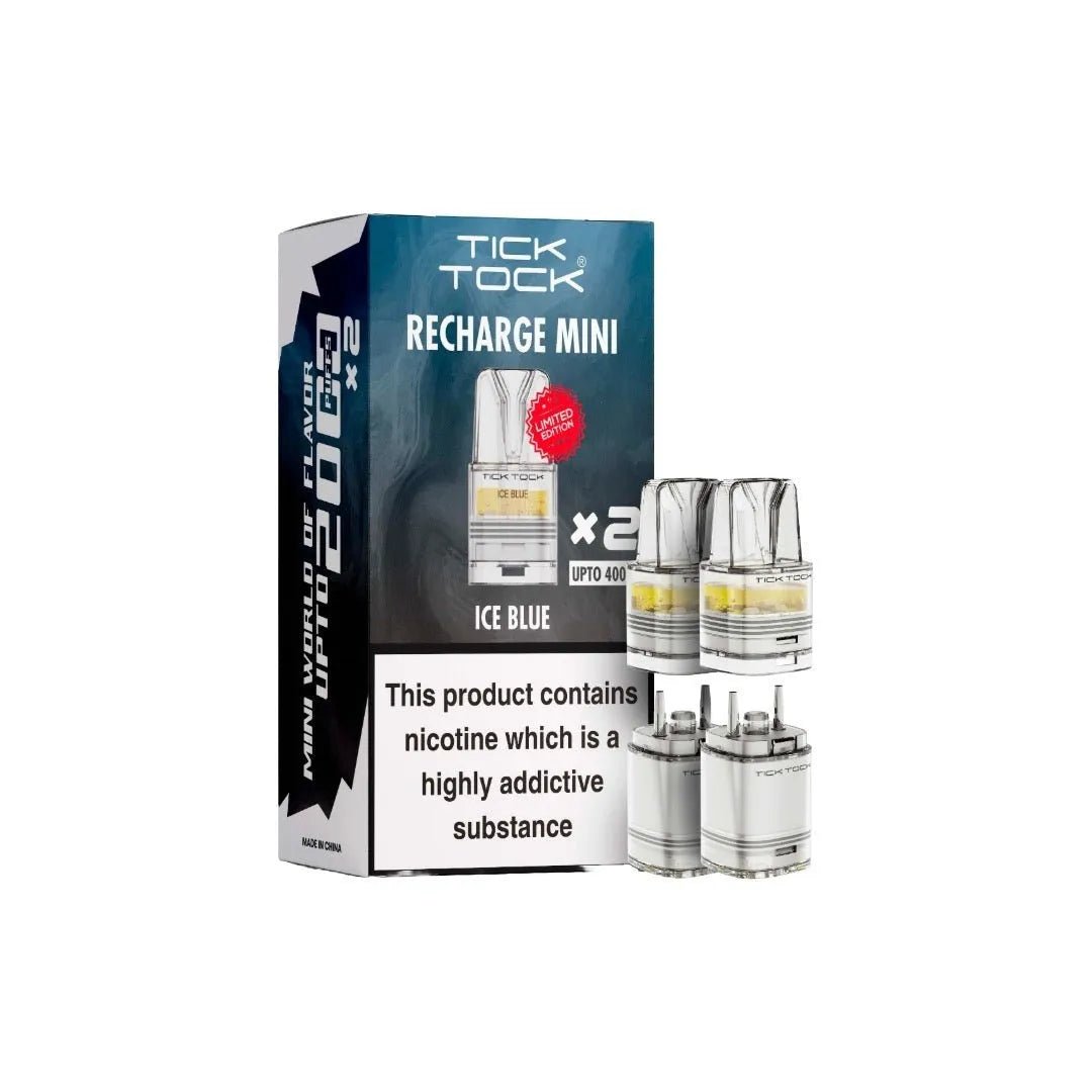 Tick Tock Mini 2000 Replacement Pods - Power Vape Shop
