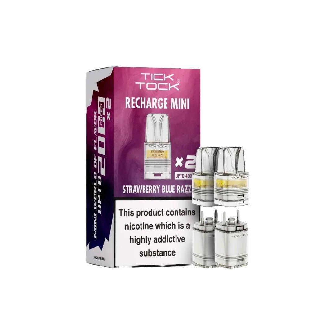 Tick Tock Mini 2000 Replacement Pods - Power Vape Shop