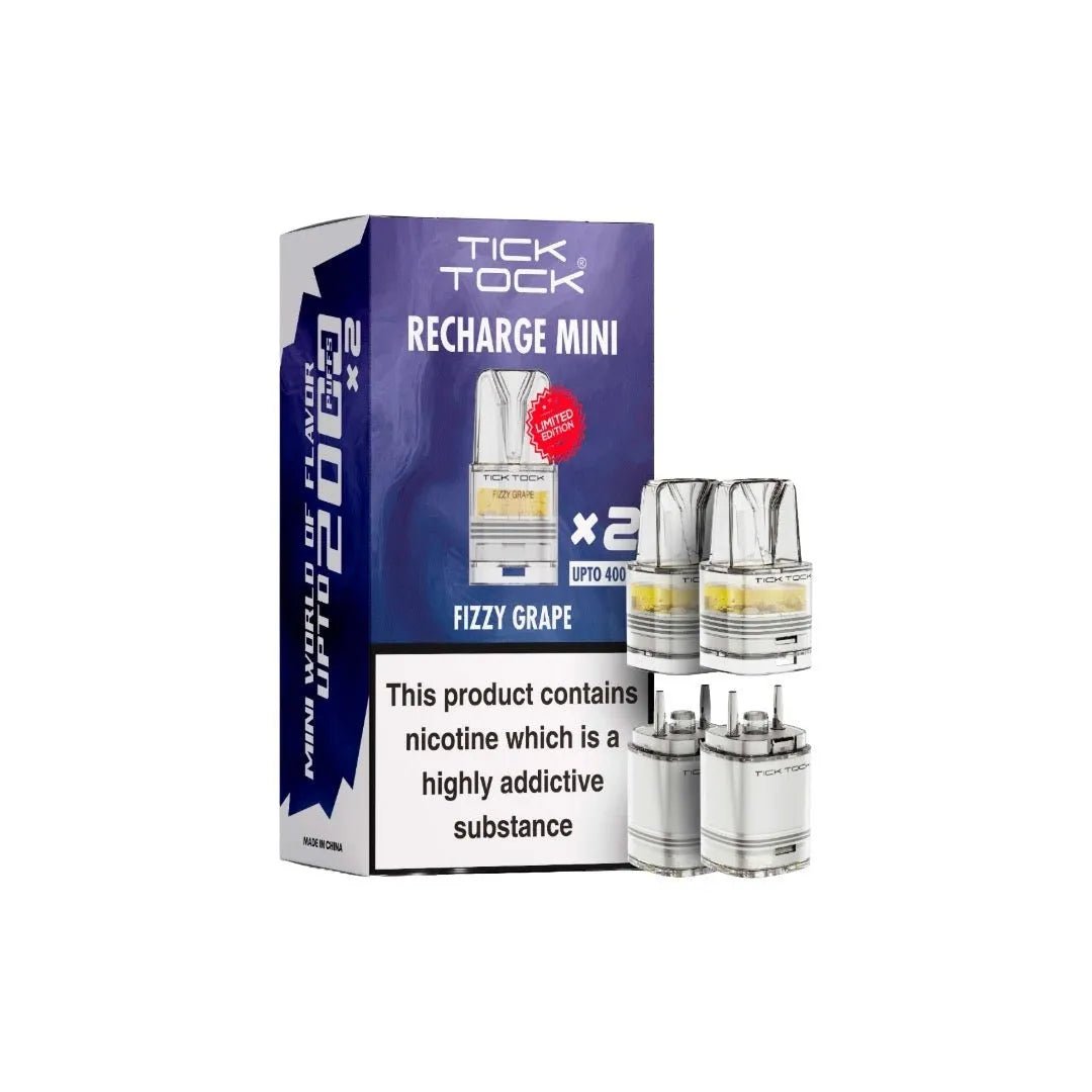 Tick Tock Mini 2000 Replacement Pods - Power Vape Shop