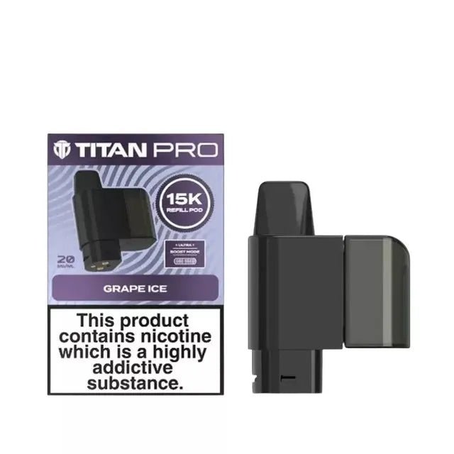 Titan Pro 15K Prefilled Pods - Power Vape Shop
