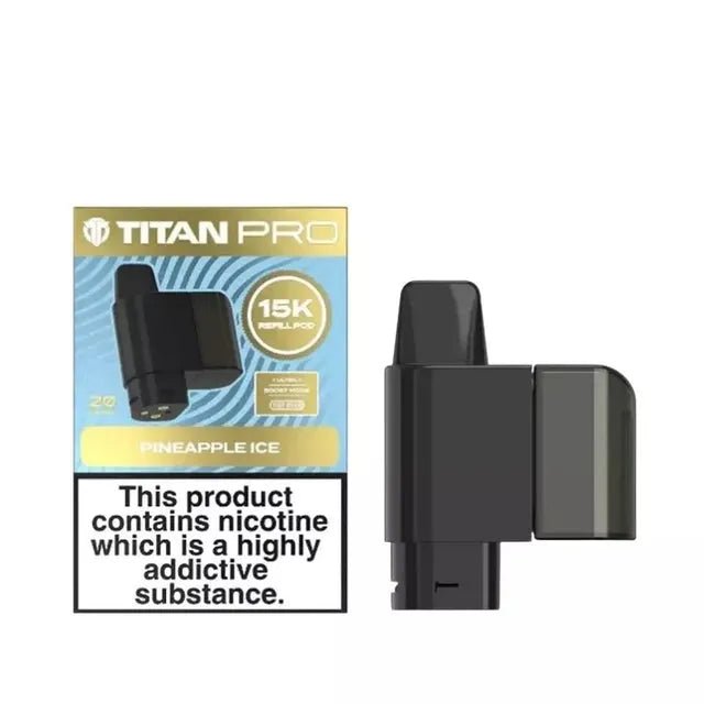 Titan Pro 15K Prefilled Pods - Power Vape Shop