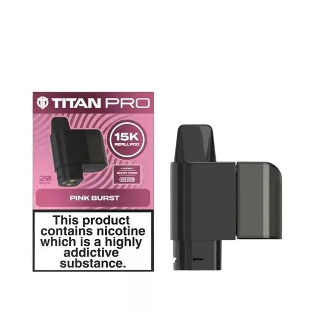 Titan Pro 15K Prefilled Pods - Power Vape Shop