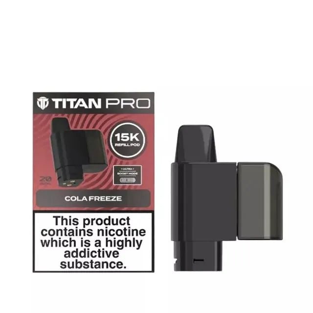 Titan Pro 15K Prefilled Pods - Power Vape Shop